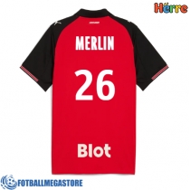 Fotballdrakt Herre Stade Rennais Quentin Merlin #26 Hjemmedrakt 2025-26 Kortermet